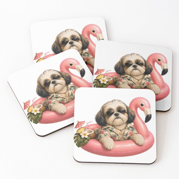 Item preview, Summer shih tzu designed and sold by JustLittleMe.