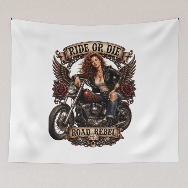 Item preview, "Biker Rebels: The Feminine Elegance" designed and sold by CHRIST5000.