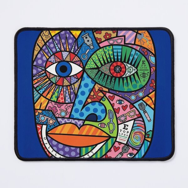 Item preview,  Abstract Ophthalmology Colorful blue background ,brafdesign  designed and sold by Brafdesign.