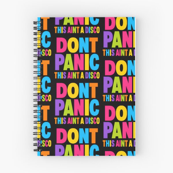 Item preview, Dont Panic This Aint A Disco Funny Quote designed and sold by TeeTimeTreasure.