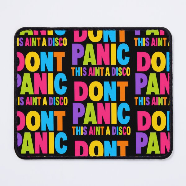 Item preview, Dont Panic This Aint A Disco Funny Quote designed and sold by TeeTimeTreasure.