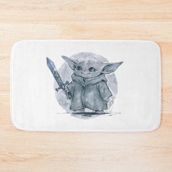 Item preview, BABY YODA WARRIOR BLUE STEEL designed and sold by melyverso.