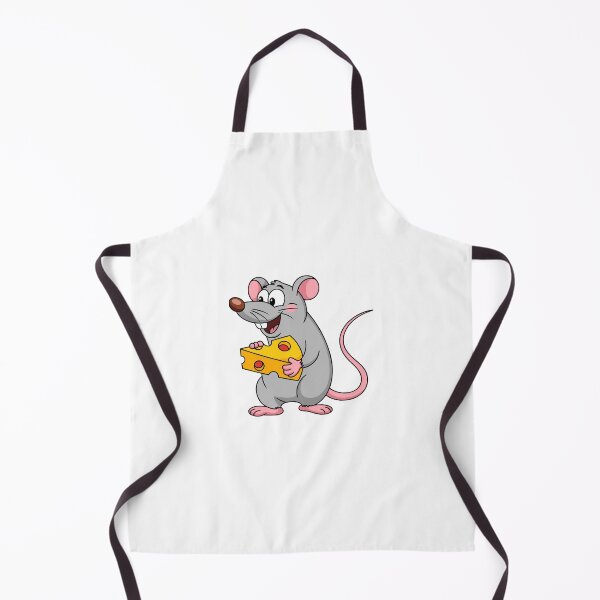 Item preview, Happy Cartoon Mouse Holding a Piece of Cheese designed and sold by KrisGraphic45.