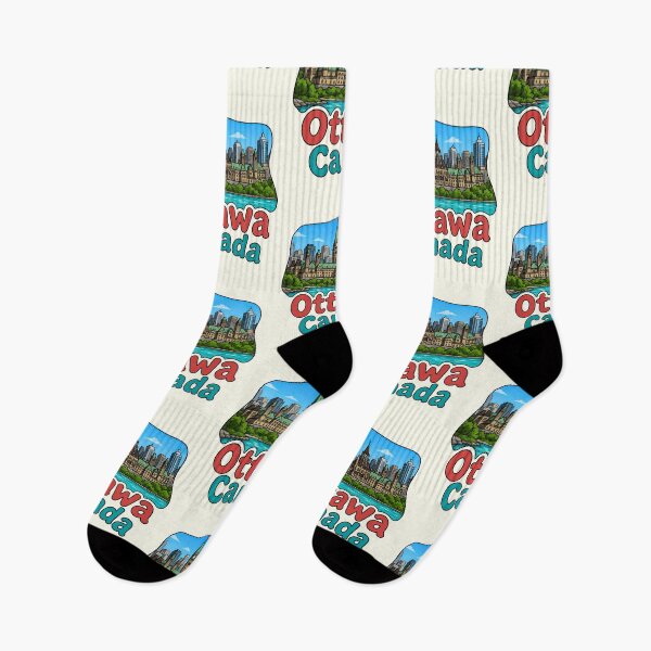 Item preview, Ottawa Ontario Canada Cute Cityscape Parliament  designed and sold by HowToCanadian.