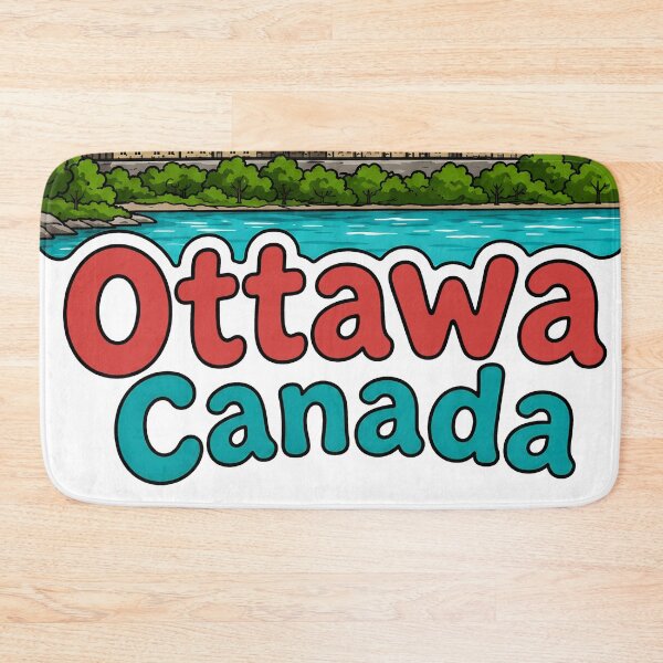 Item preview, Ottawa Ontario Canada Cute Cityscape Parliament  designed and sold by HowToCanadian.