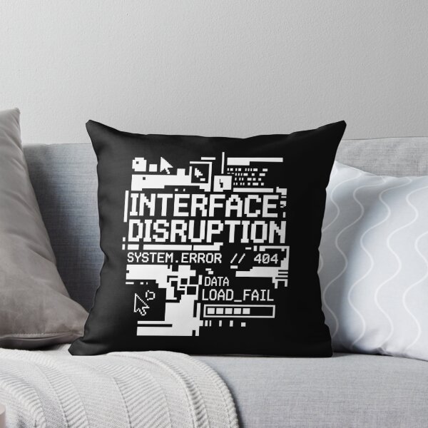 Item preview, Interface Disruption System Error Glitch Art designed and sold by SplashTastic.