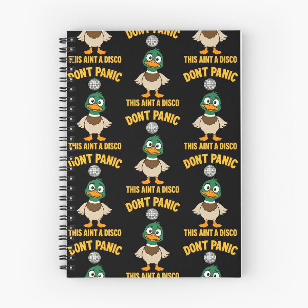Item preview, Dont Panic This Aint A Disco Funny Mallard Quote designed and sold by TeeTimeTreasure.