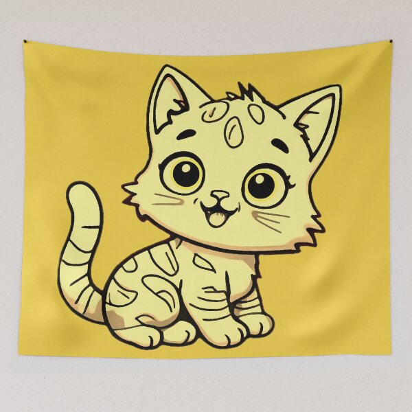Item preview, Smiling Cat designed and sold by ViaARTfactory.