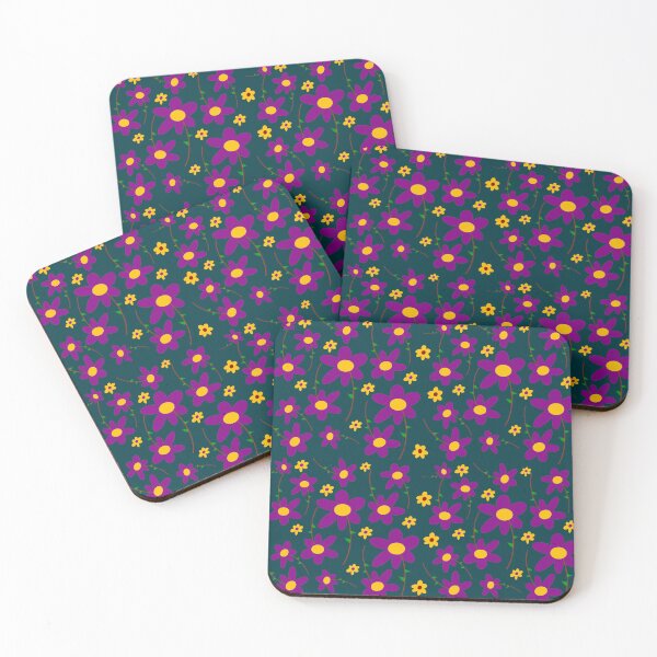 Item preview, Purple Garden Bliss Pattern Print designed and sold by Sushesdesigns.