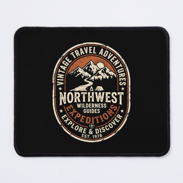 Item preview, Northwest Expeditions Vintage Mountain Travel Adventure designed and sold by SplashTastic.
