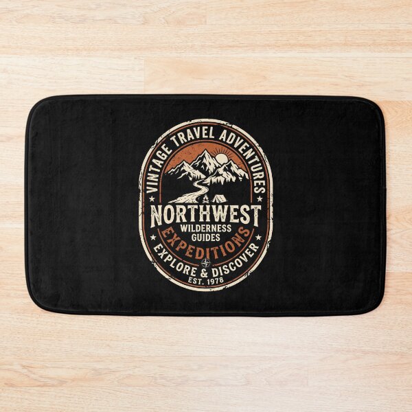 Item preview, Northwest Expeditions Vintage Mountain Travel Adventure designed and sold by SplashTastic.