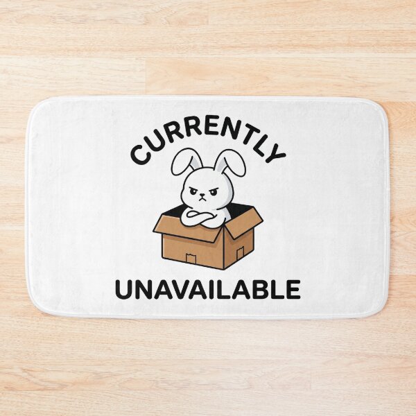 Item preview, Sarcastic Rabbit Do Not Disturb Funny Decal designed and sold by Mr-wow.