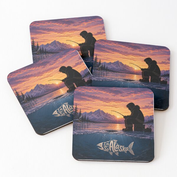 Item preview, I'm So Alaska Ice Fishing  designed and sold by YahnaKay.