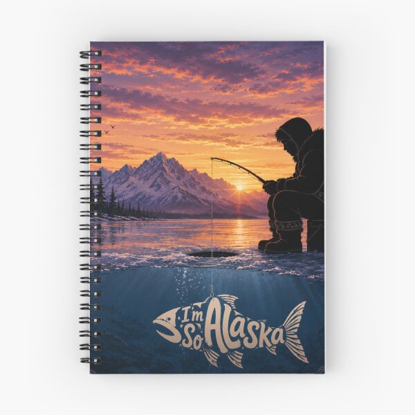Item preview, I'm So Alaska Ice Fishing  designed and sold by YahnaKay.