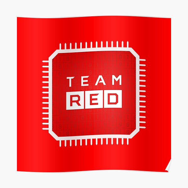 Team Red Poster