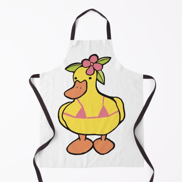 Item preview, Cute Funny Yellow Duck in Summer Bikini designed and sold by Madeleine Sharp.