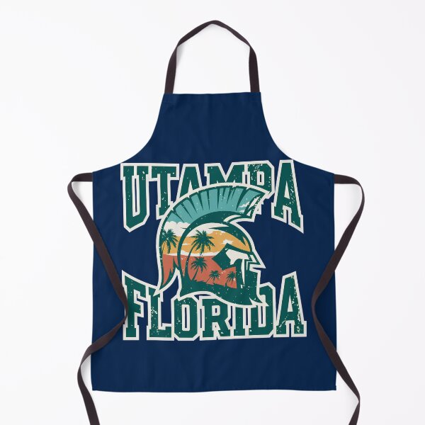 Item preview, UTampa Florida Spartan Sunset – Retro College Tropical Varsity Design designed and sold by ArcticFoxStudio.