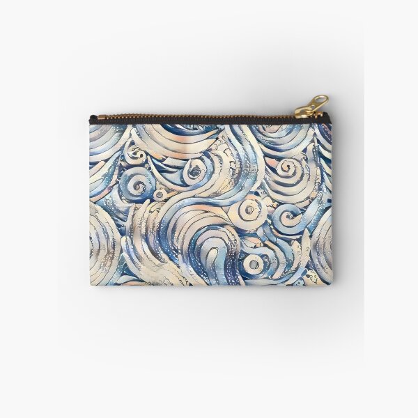 Item preview, Mystic Ocean Swirls Pattern | Pearlescent Nautical Mosaic Art | Dreamy Sea Wave Texture designed and sold by SergioMiklos.
