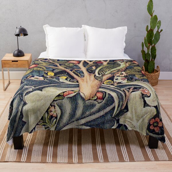 Item preview, William Morris Woodpecker designed and sold by Vicky Brago-Mitchell®.