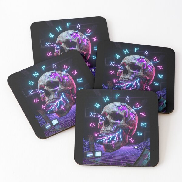 Item preview, Exploding Skull Horror Retro designed and sold by Lukars77.