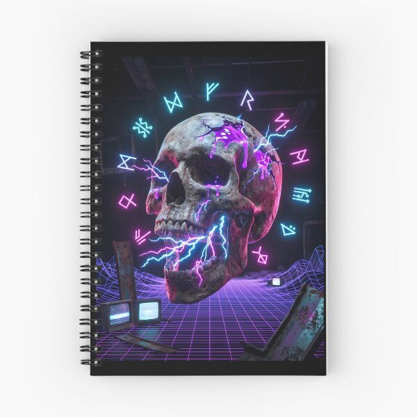 Item preview, Exploding Skull Horror Retro designed and sold by Lukars77.