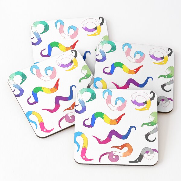 Item preview, pride worm on a string designed and sold by chaoticcaprisun.