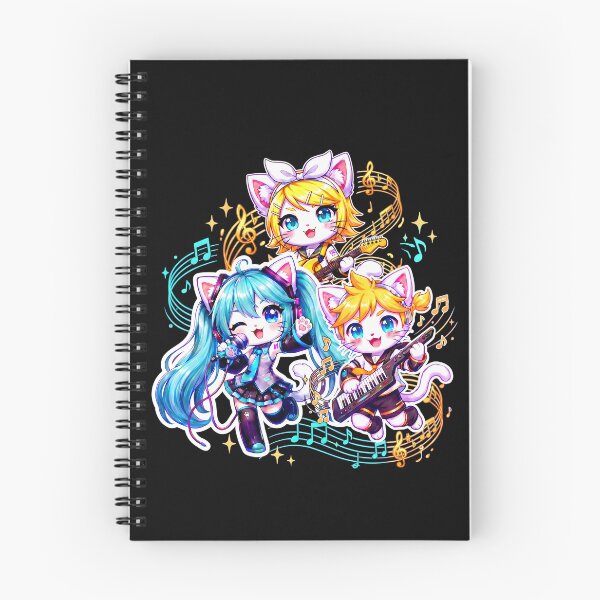 Item preview, Miku len and rin Kawaii Cat Cosplay  designed and sold by CuteKats.