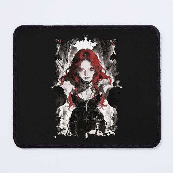 Item preview, Red hair Goth girl designed and sold by Chloemarti.