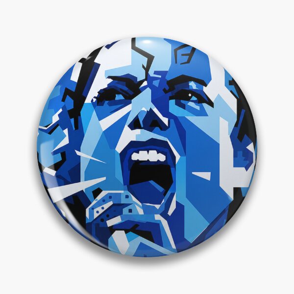 Item preview, Michael Jackson Abstract Graphic Design Blue designed and sold by LuluLeb.