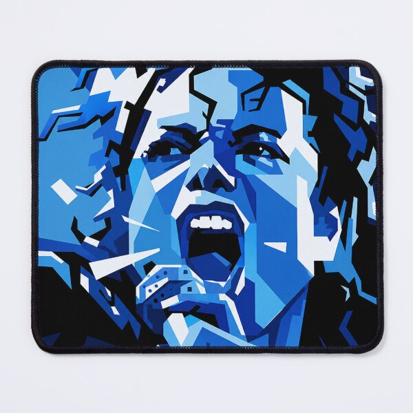 Item preview, Michael Jackson Abstract Graphic Design Blue designed and sold by LuluLeb.