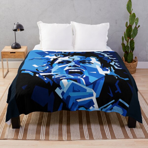 Item preview, Michael Jackson Abstract Graphic Design Blue designed and sold by LuluLeb.