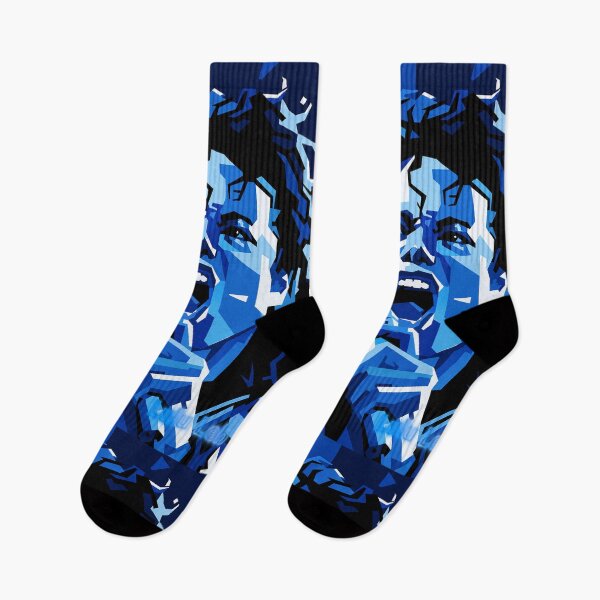 Item preview, Michael Jackson Abstract Graphic Design Blue designed and sold by LuluLeb.