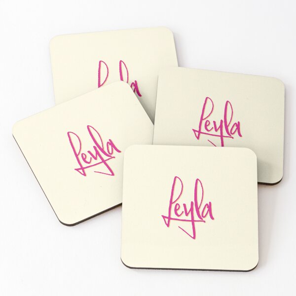 Item preview, LEYLA personalized type design designed and sold by CharlottePlaceArt.