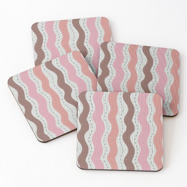 Item preview, Copy of Abstract Coastal Waves Pattern Minimal Organic Stripes. designed and sold by PrajaktaPathak.
