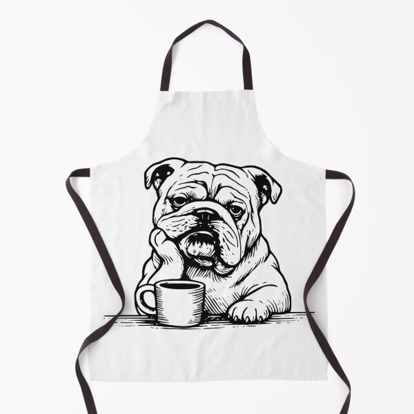 Item preview, English Bulldog with Coffee Shirt – Gift for Bulldog Moms or Dads, Caffeine Lovers Tee, Funny Tired Dog Top for Bulldog Owners designed and sold by StranHabesre51.