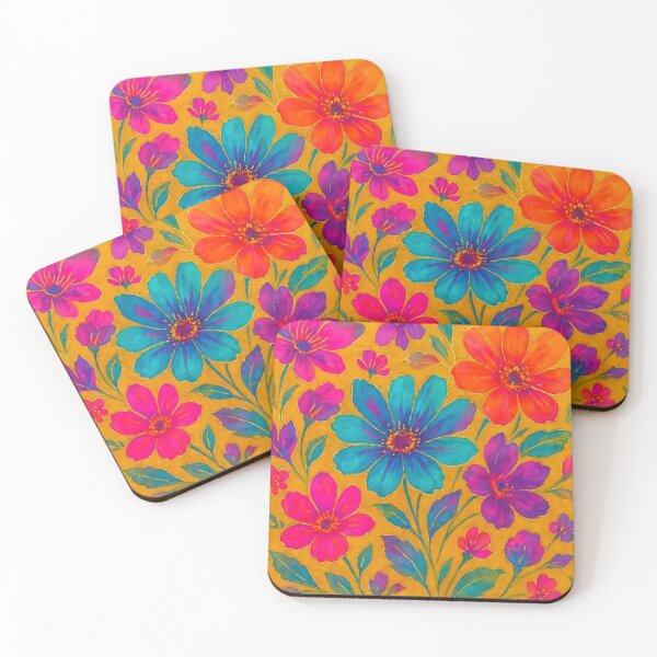 Item preview, Neon Flowers designed and sold by GraphicsClub.