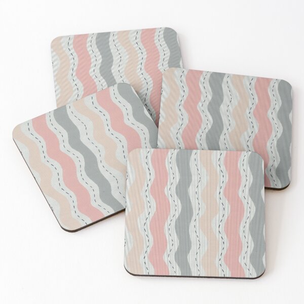 Item preview, Copy of Abstract Coastal Waves Pattern Minimal Organic Stripes. designed and sold by PrajaktaPathak.