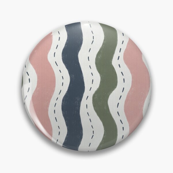 Item preview, Copy of Abstract Coastal Waves Pattern Minimal Organic Stripes. designed and sold by PrajaktaPathak.