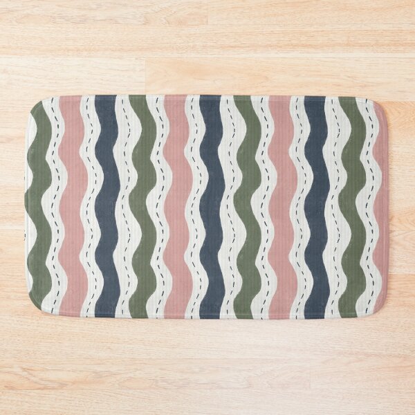 Item preview, Copy of Abstract Coastal Waves Pattern Minimal Organic Stripes. designed and sold by PrajaktaPathak.