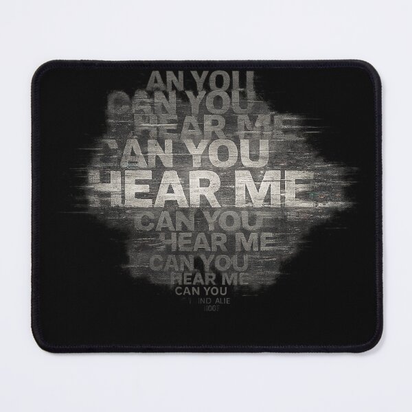 Item preview, CAN YOU HEAR ME – emotional glitch typography design designed and sold by VertigoState.