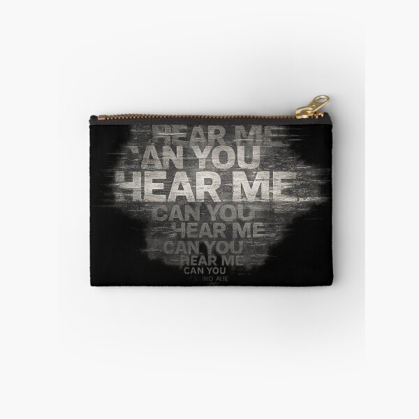 Item preview, CAN YOU HEAR ME – emotional glitch typography design designed and sold by VertigoState.
