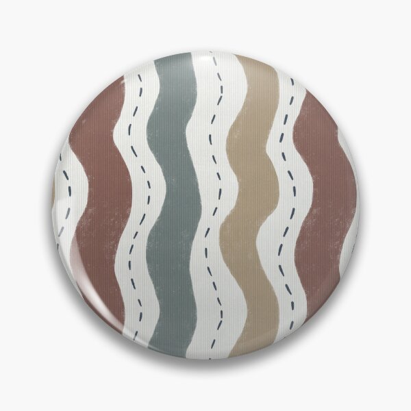 Item preview, Copy of Abstract Coastal Waves Pattern Minimal Organic Stripes. designed and sold by PrajaktaPathak.