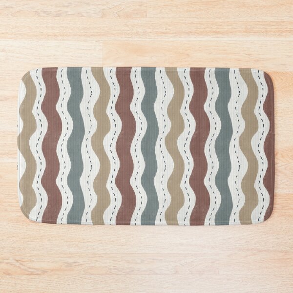 Item preview, Copy of Abstract Coastal Waves Pattern Minimal Organic Stripes. designed and sold by PrajaktaPathak.
