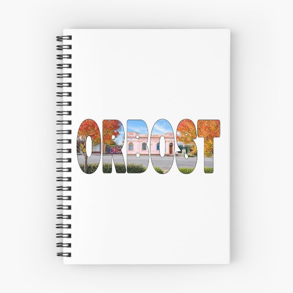 Item preview, ORBOST - East Gippsland Victoria Historic Office Building with Autumn Trees designed and sold by Adam Gormley.