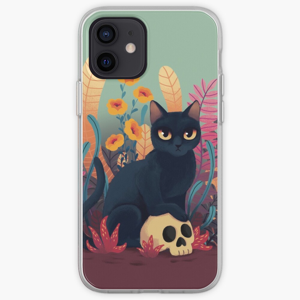 Skull kitty iPhone Case & Cover