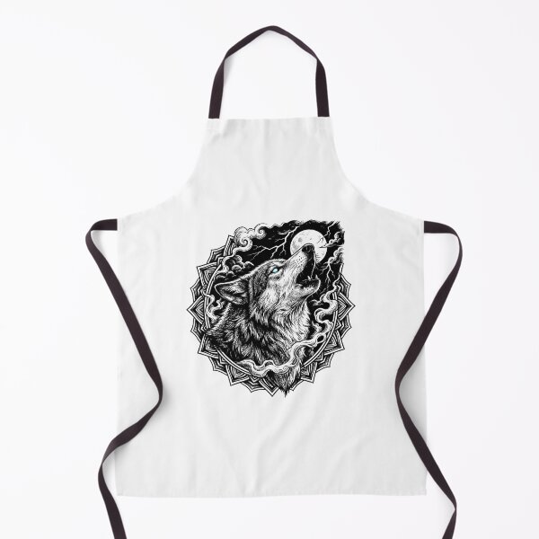 Item preview, Wolf howling in the night designed and sold by Crystal-D.