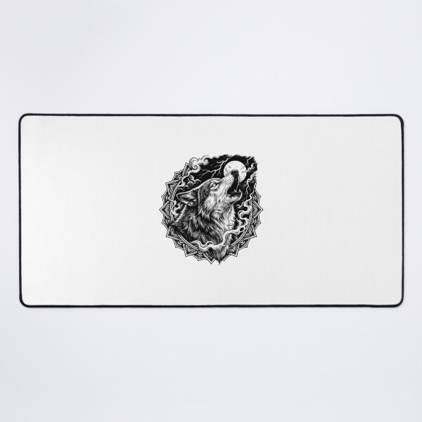 Item preview, Wolf howling in the night designed and sold by Crystal-D.