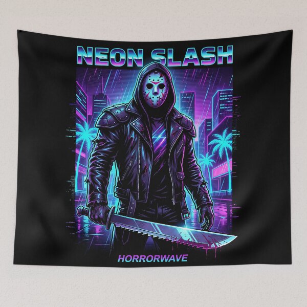 Item preview, Horror Synthwave Slasher Killer #2 designed and sold by Lukars77.