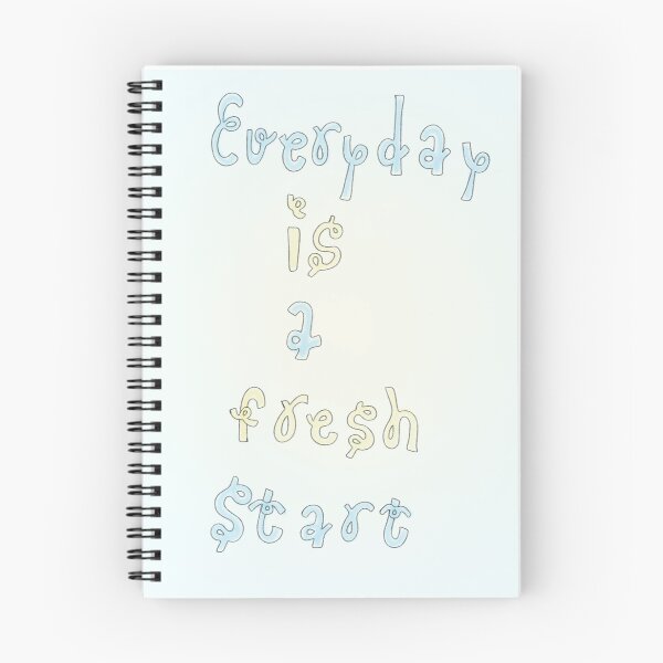 Item preview, Everyday is a fresh start. designed and sold by artistic.chaya.