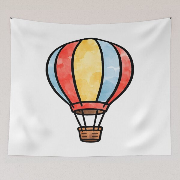 Item preview, Hot Air Balloon  designed and sold by GraphicsClub.